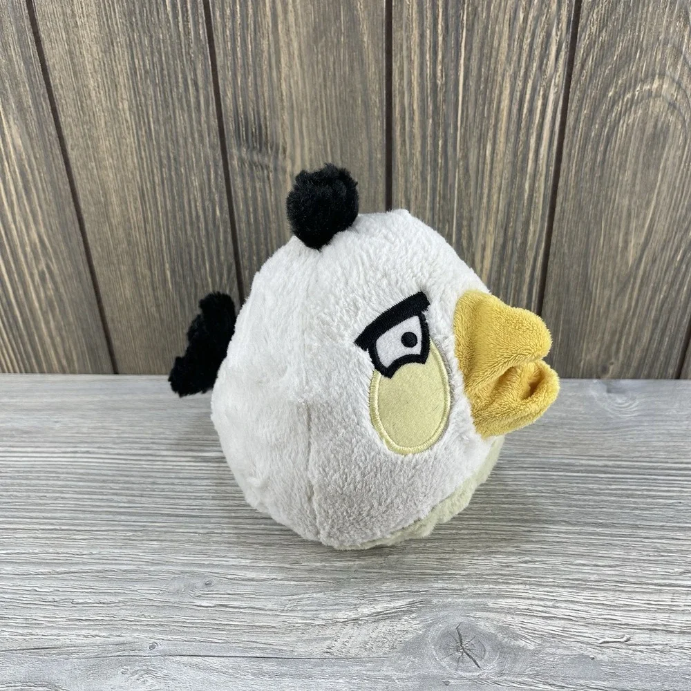 Angry Birds Matilda Plush White Bird Rovio 2010 No Sound